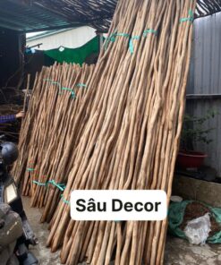 Thanh Gỗ Tự Nhiên Decor Trang Trí