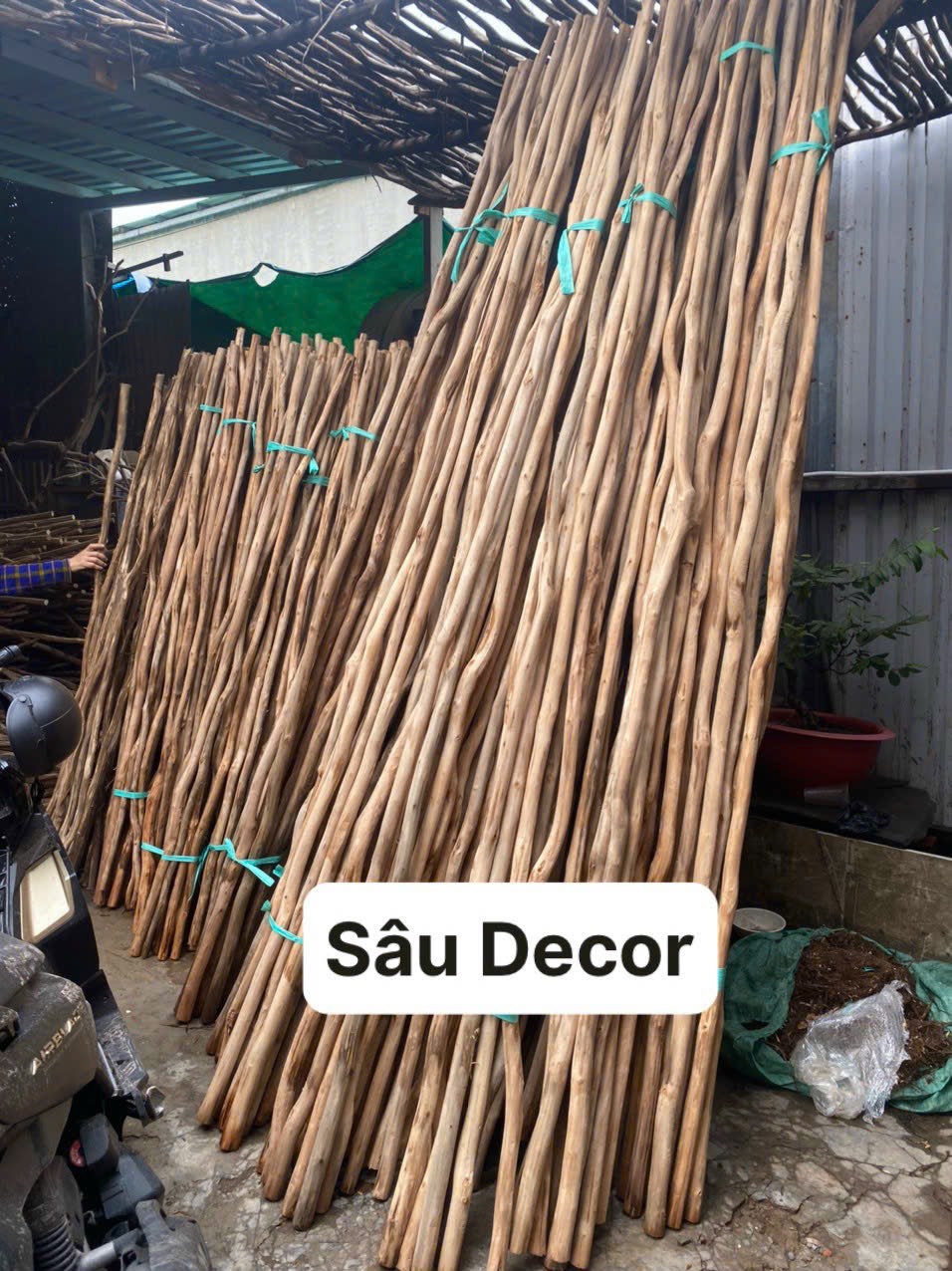 thanh go decor trang tri