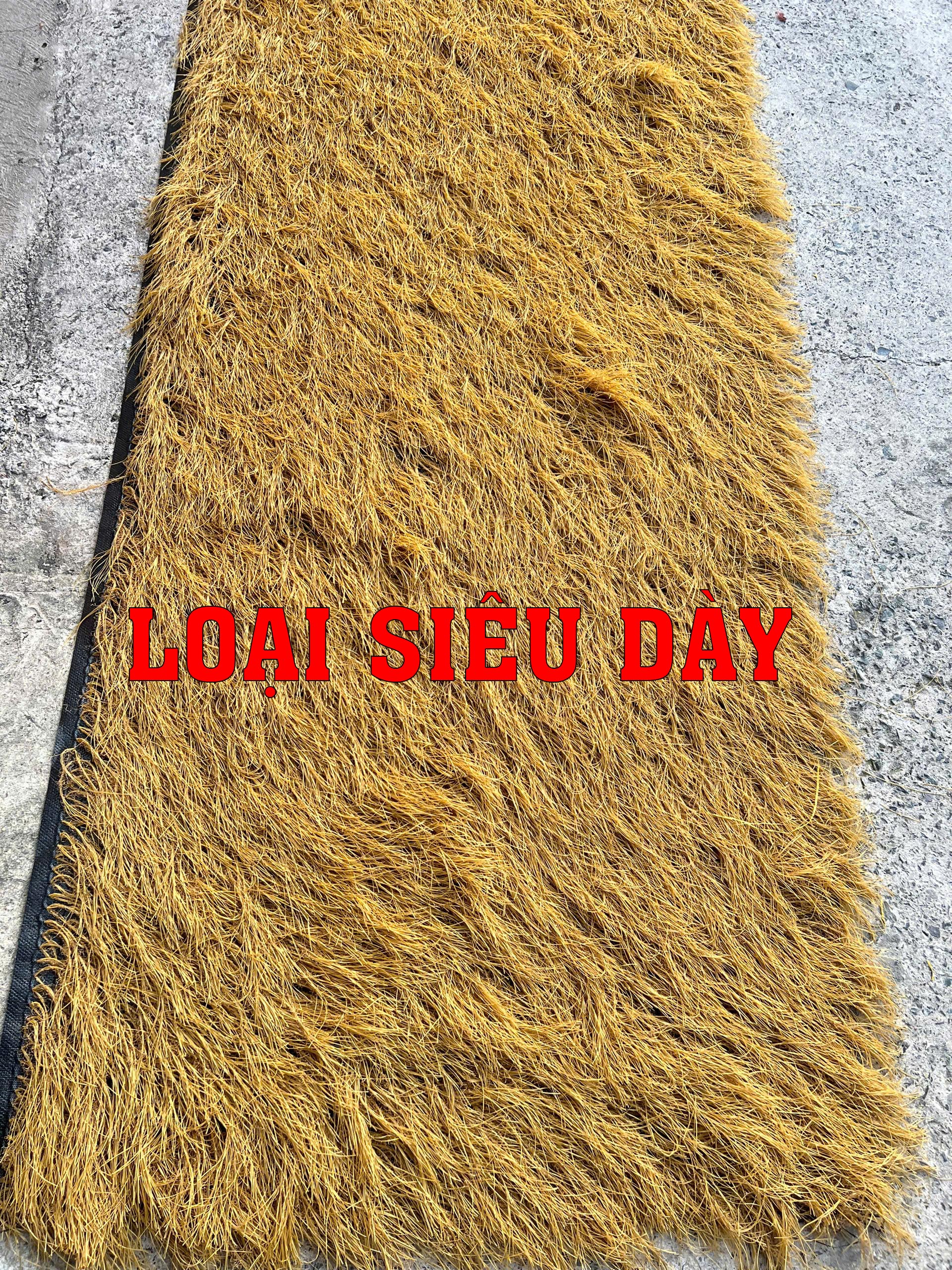 Cuộn Mái Rơm Vàng Nhân Tạo, Cỏ Rơm Vàng Nhân Tạo ( Bán Lẻ Theo Yêu Cầu) (4)