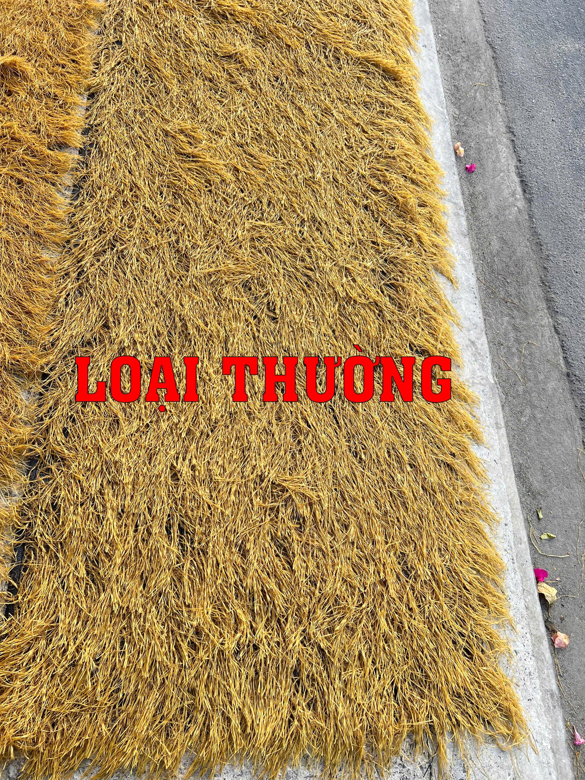 Cuộn Mái Rơm Vàng Nhân Tạo, Cỏ Rơm Vàng Nhân Tạo ( Bán Lẻ Theo Yêu Cầu) (5)