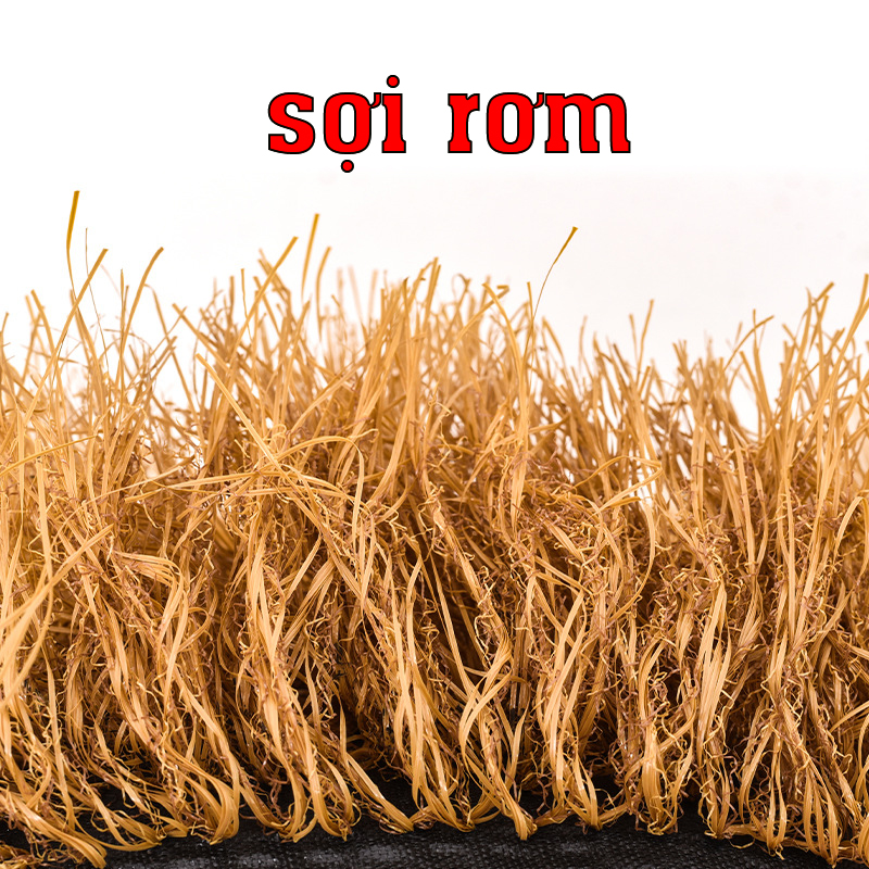 Cuộn Mái Rơm Vàng Nhân Tạo, Cỏ Rơm Vàng Nhân Tạo ( Bán Lẻ Theo Yêu Cầu) (9)