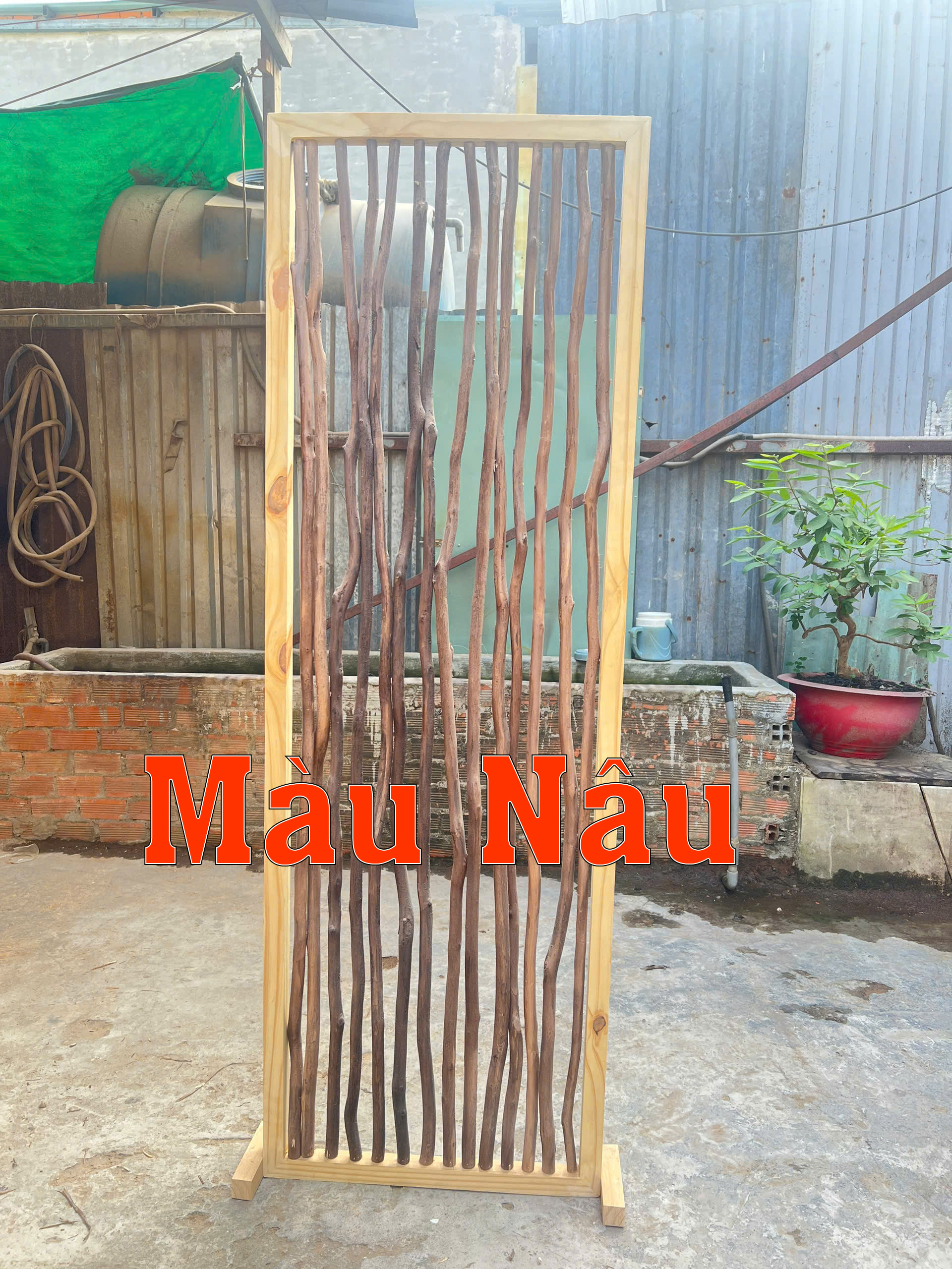 Vách Ngăn Trang Trí Decor, Vách Bình Phong Decor Kích thước