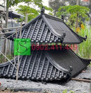 thi công ngói nhựa âm dương